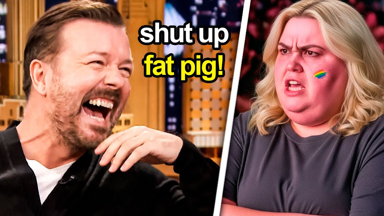 Ricky Gervais DESTROYING Fat People By Saying This!