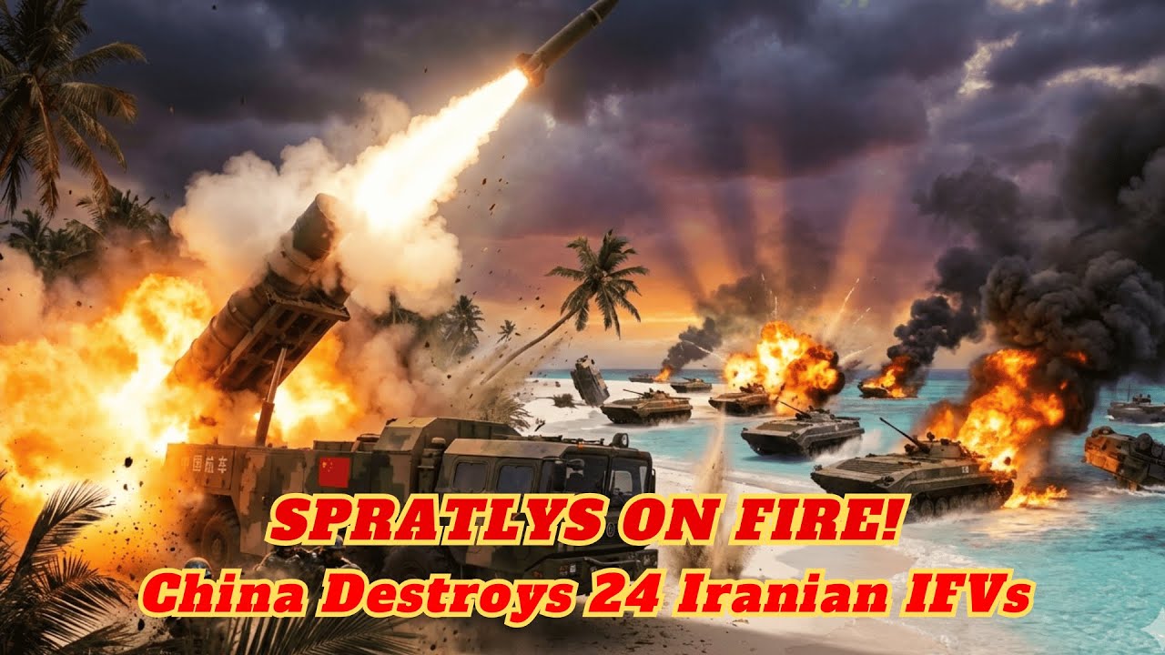 RED ALERT! China Fires Iskander Missiles - DESTROYS 24 Iranian IFVs In 7 MIN!