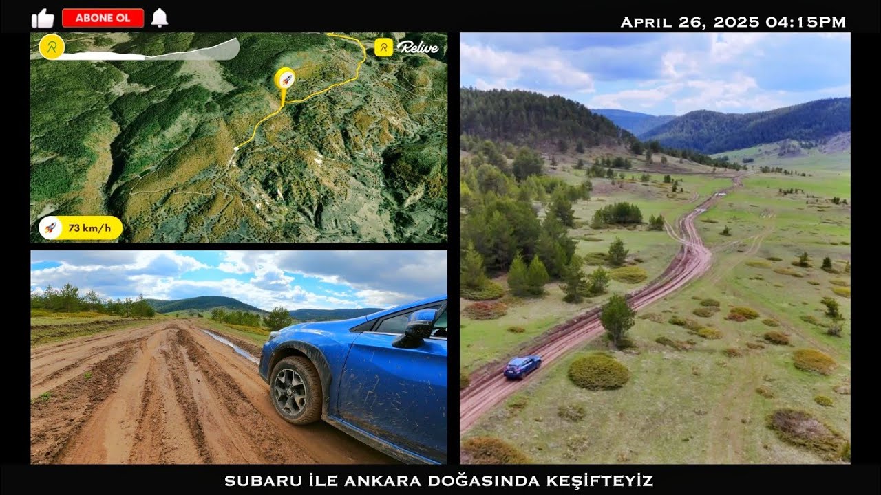 Kızılcahamam Salın Yaylası ve Işık Dağı ⎹ SUBARU XV