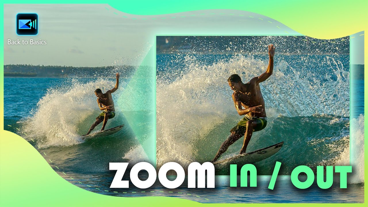 How to Use Keyframes for Zoom In/Out Effects | PowerDirector Tutorial for Video Editing Basics