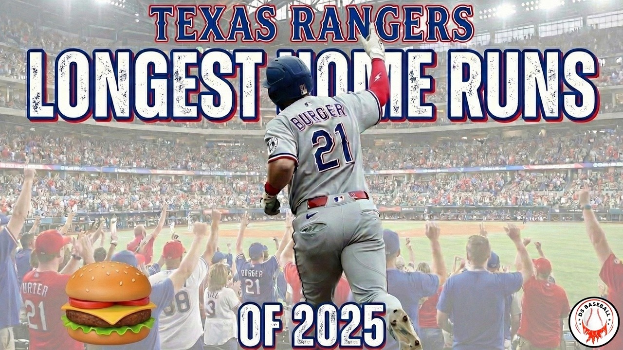 Texas Rangers | The Longest Home Runs of 2025