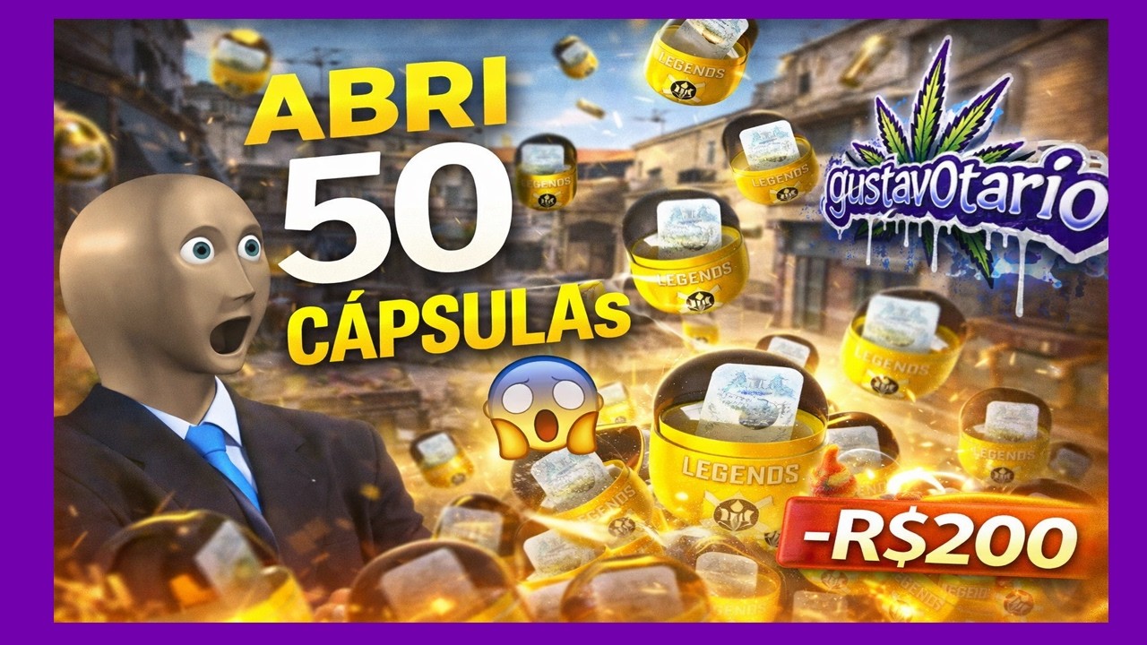 ABRINDO +50 CAPSULAS NO CS2!