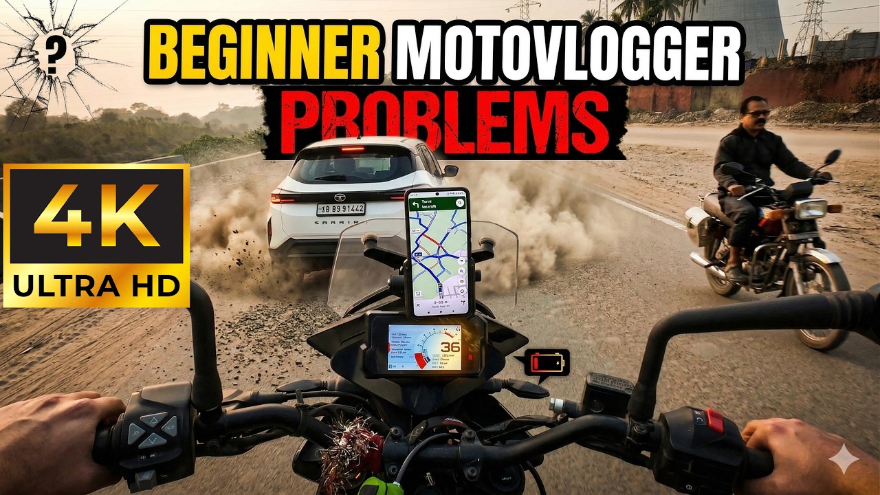 KTM 390 Adventure | The REAL Struggles of a Beginner Motovlogger