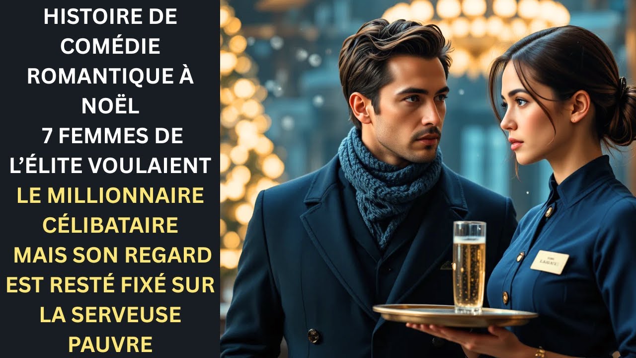 À Noël, 7 femmes d’élite convoitent un millionnaire célibataire… mais il voit la serveuse