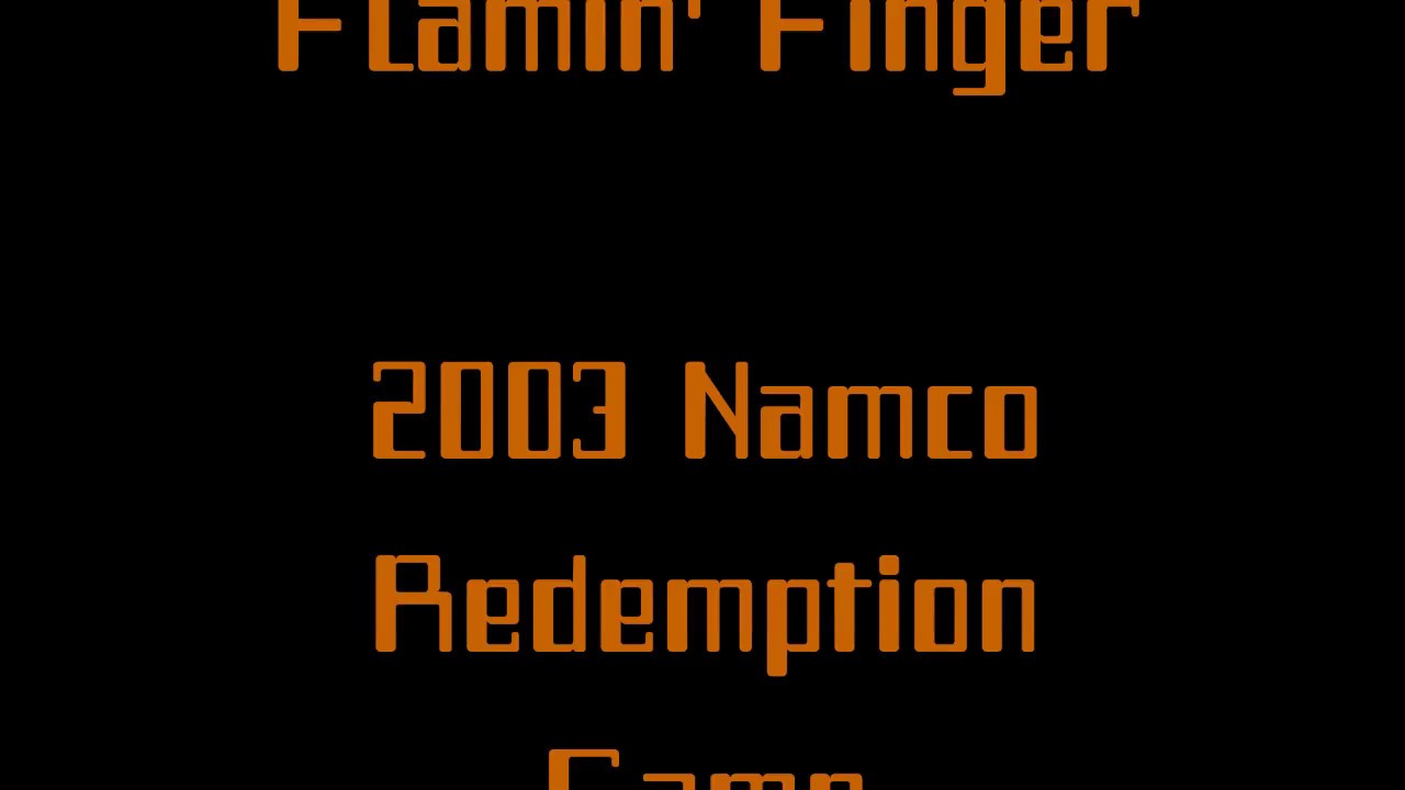Flamin' Finger (2003 Namco) Redemption Game - Keith's Arcade