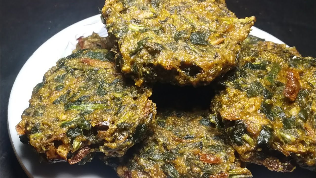 পালং শাকের পাকুরা রেসিপি || Palong Shaker pakura recipe || শাকের বড়া || Saker bora recipe in Bangla
