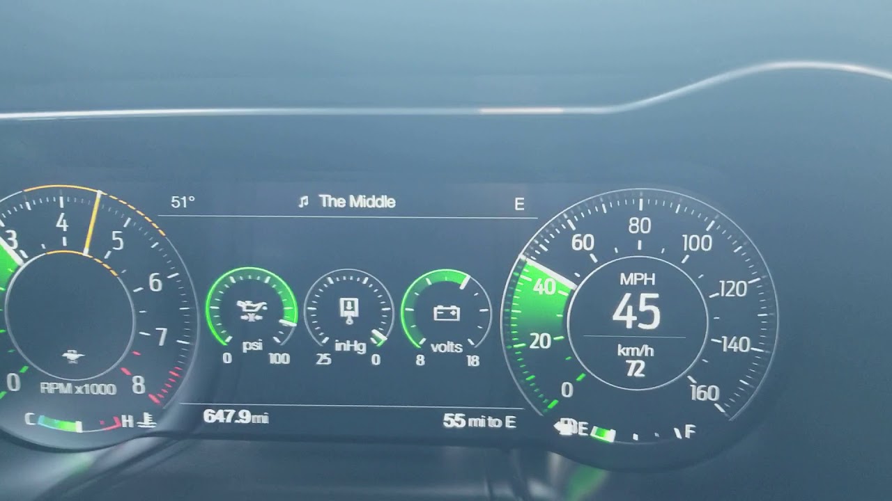 2018 Mustang GT 6 SP 3rd Gear pull to 100
