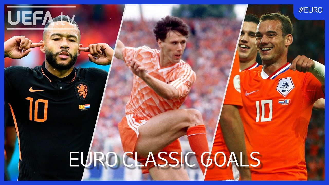 NETHERLANDS Classic EURO Goals | Memphis, Van Basten, Sneijder...