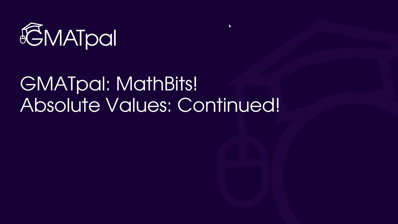 08 GMATpal MathBits