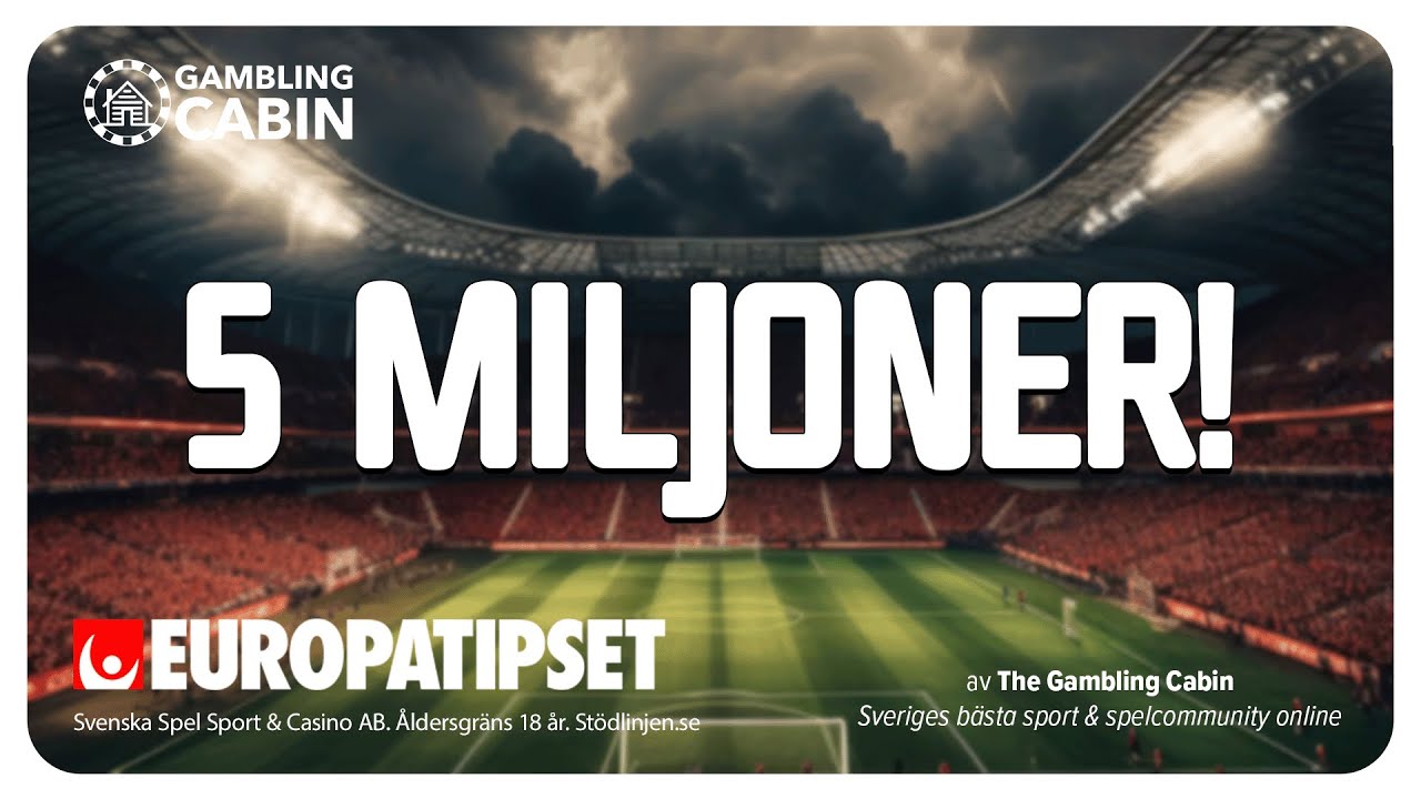 Europatipset - 5 Miljoner Jackpot!