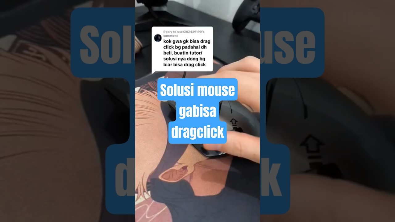 SOLUSI MOUSE GABISA DRAG CLICK || CEK LINK BIO NO 1 #FYP #GAMENGM310 #GM310 #GAMENMOUSE #MOUSEGAMING