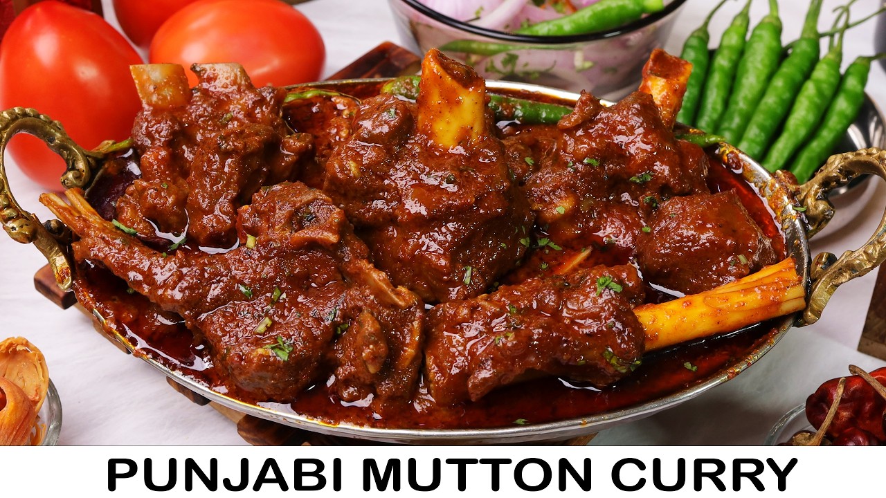स्पेशल पंजाबी मटन ग्रेवी बनाने की विधि | Punjabi Mutton Gravy Recipe | Punjabi Style Mutton Curry