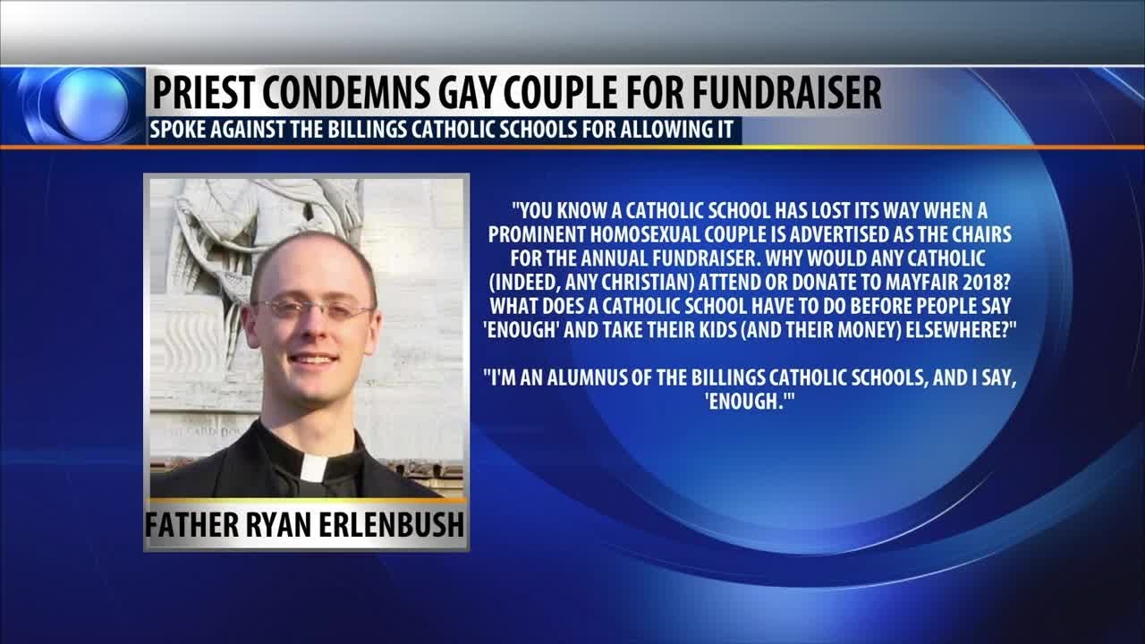 Montana Catholic priest condemns gay couple serving as event chairs for Billings school fundraiser