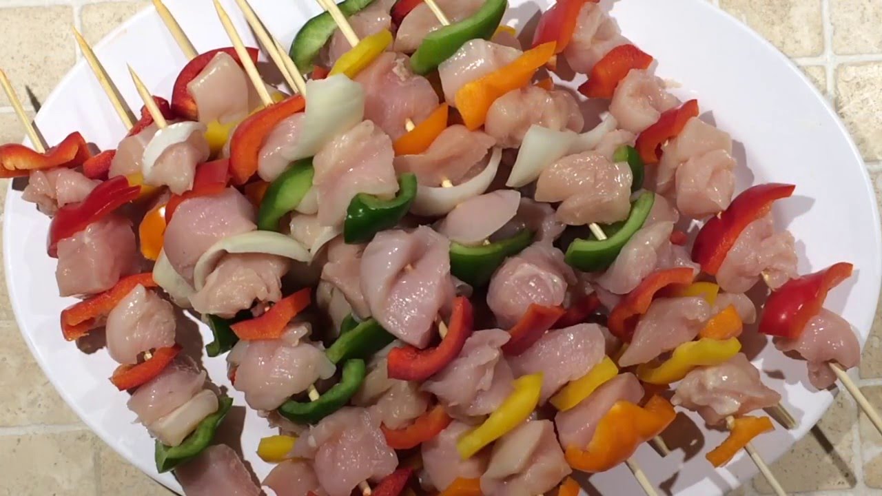 Brochette de poulet
