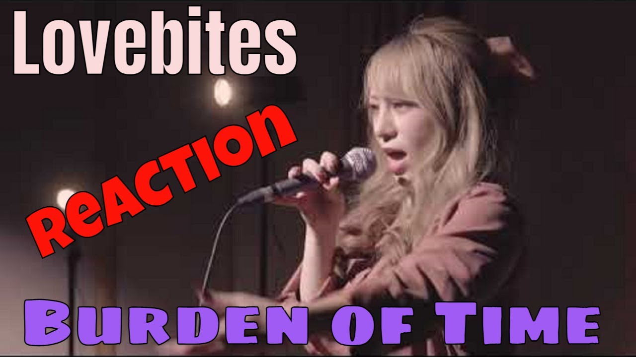 LOVEBITES - BURDEN OF TIME (STUDIO LIVE) | REACTION | ABSOLUTELY FANTASTIC!