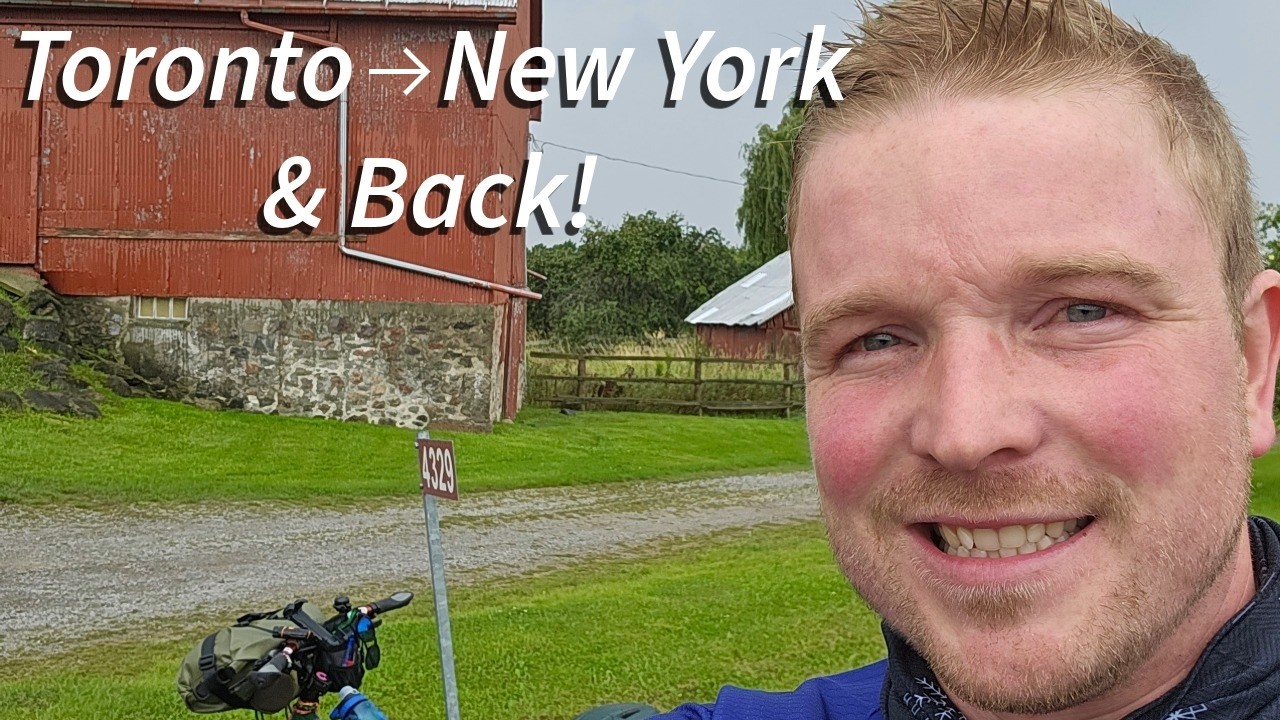 Bikepacking : Toronto  ➜  New York  & Back! 900 Kms
