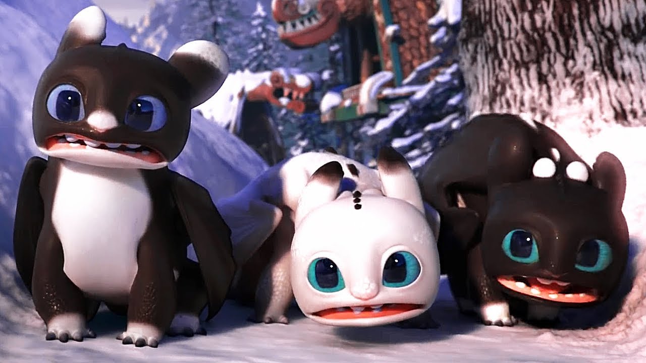 Sneaky Baby Dragons Scene | HOW TO TRAIN YOUR DRAGON: HOMECOMING (2019) Movie CLIP HD