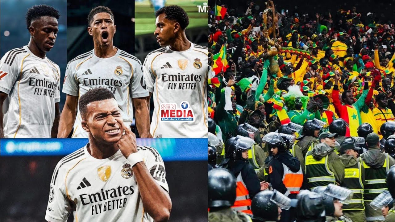 Du nouveau dans le dossier des Supporters sénégalais - Mbappé sans Vinicius Rodrygo Bellingham 