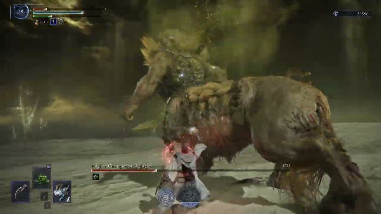 Elden Ring Nightreign Scholar Solo Everdark Sovereign Fulghor, Champion of Nightglow Boss Fight