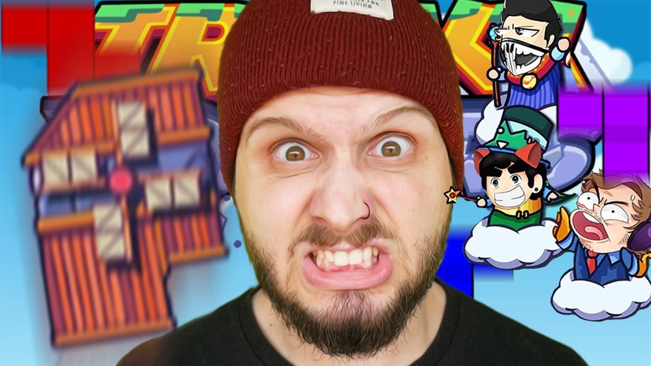 A  🅼🅰🅸🅾🆁  TROLLADA DA HISTÓRIA! | Tricky Towers ft.Bitgamer, Vxgameplay e Toca do Foxy