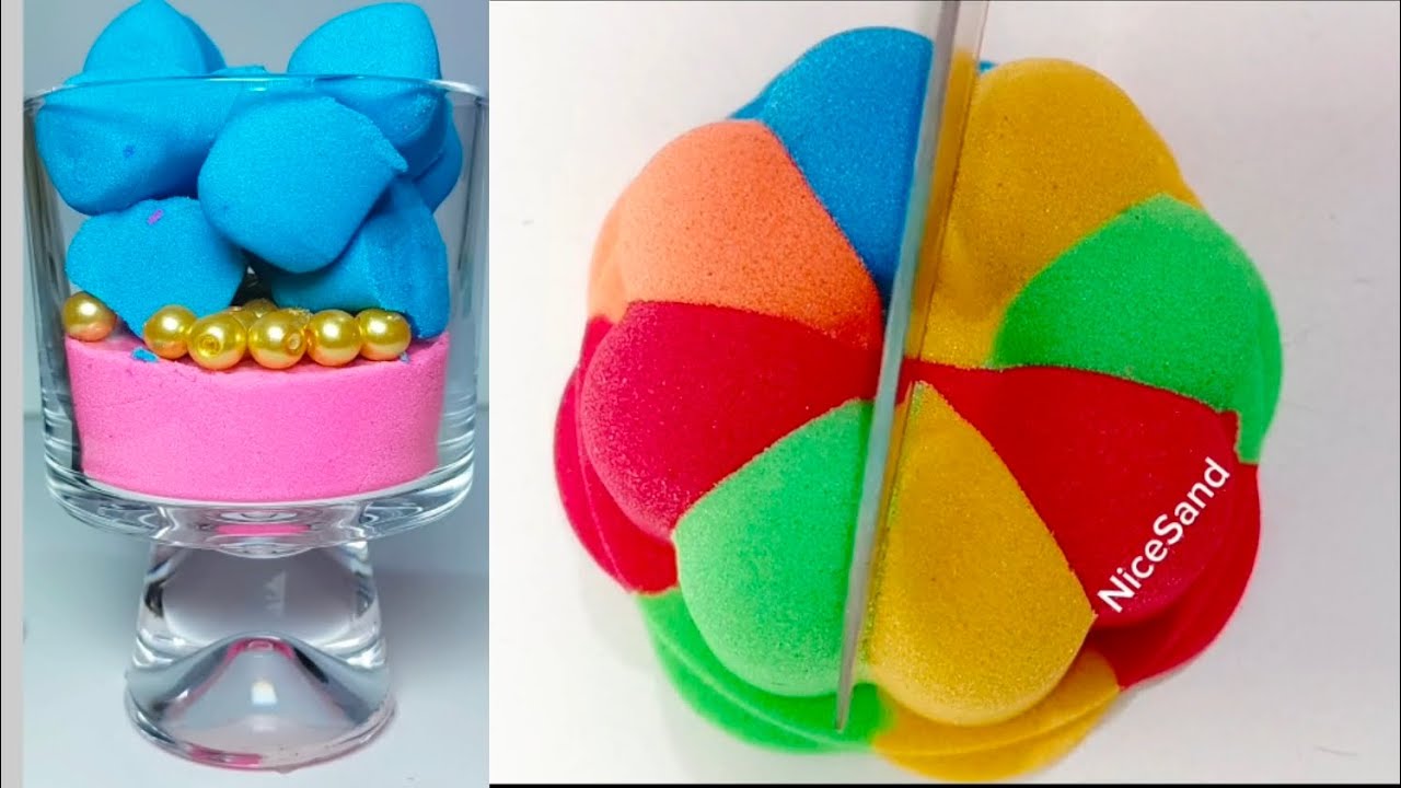 Very Satisfying and relaxing Kinetic sand asmr 3