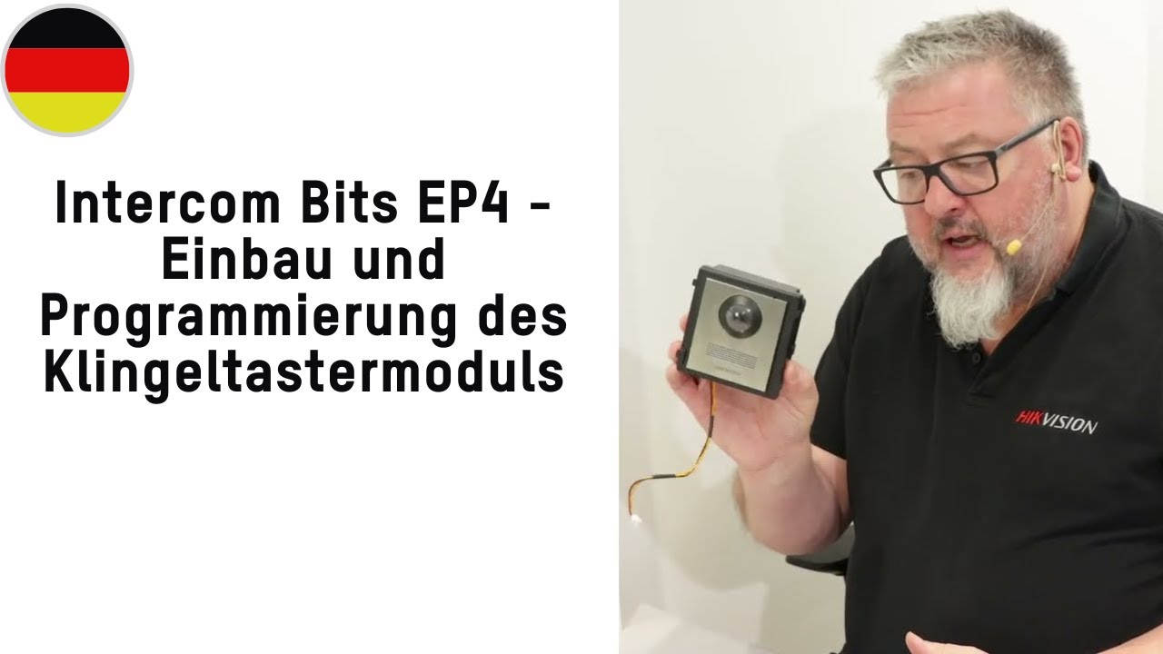 Intercom Bits EP4 - Einbau und Programmierung des Klingeltastermoduls