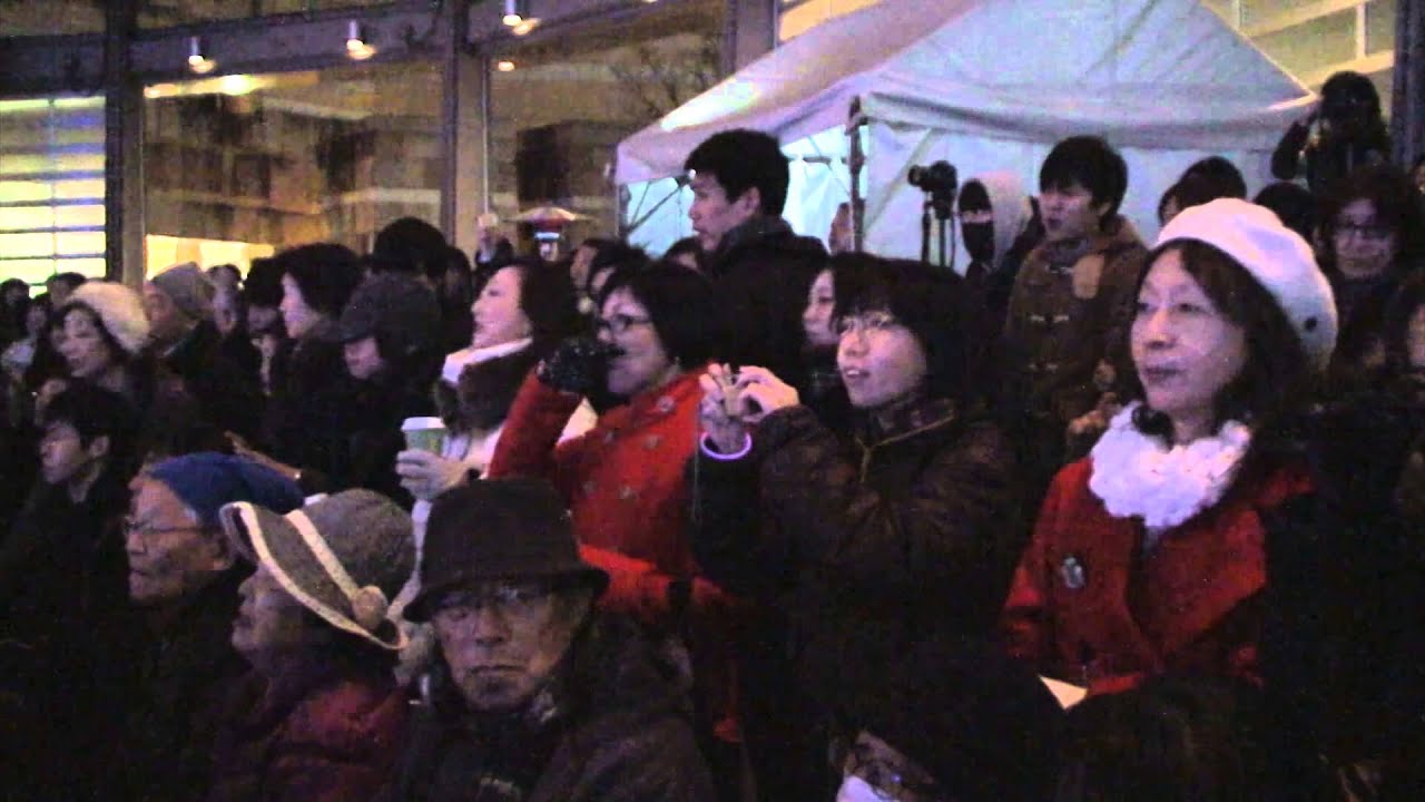 東北支援チャリティーイベント　六本木ヒルズ フラッシュモブ　2014　KnK