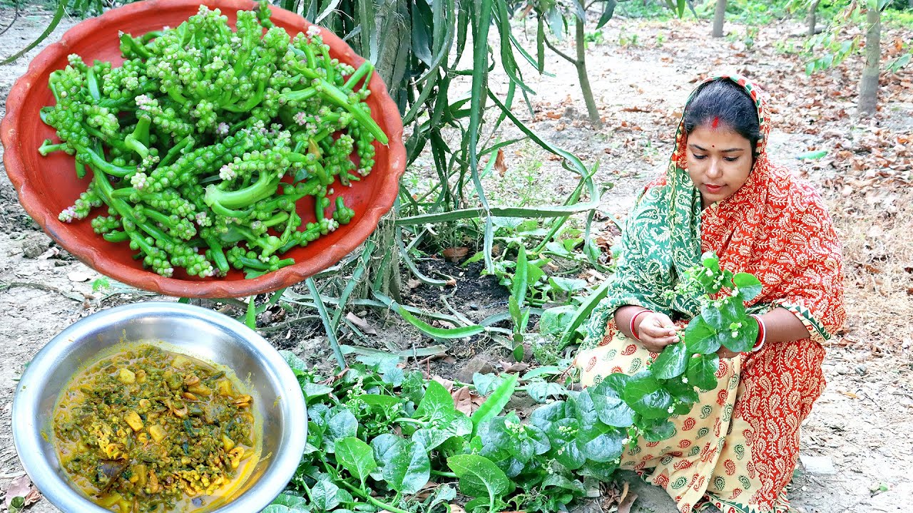 এ বছর শীতের প্রথম পুঁই মেটুলি রান্না ছোট চিংড়ি দিয়ে | pui mituli recipe in bengali | New Recipe