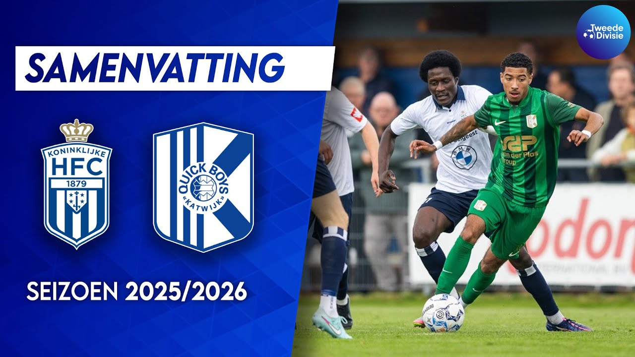 Samenvatting Koninklijke HFC - Quick Boys | Tweede Divisie 25/26