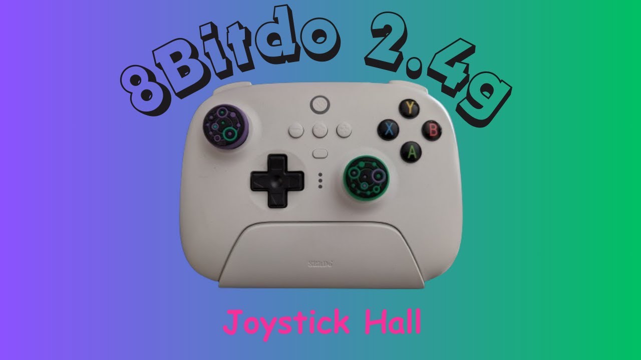 8Bitdo Ultimate 2.4g con Joystick Hall uno de los mejores controles para jugar