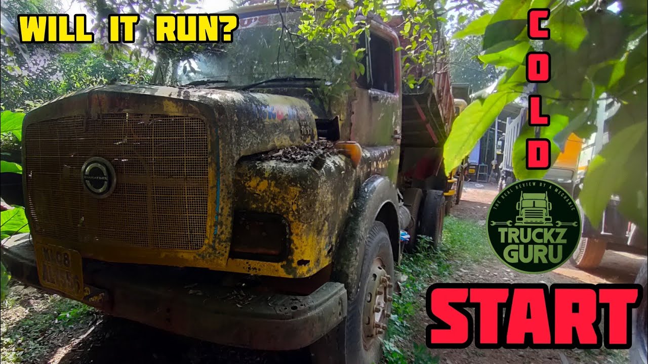 COLD START||TATA SC TIPPER TRUCK||ENGLISH SUB TITLES||WILL IT RUN?||മലയാളം ||TRUCKZ GURU