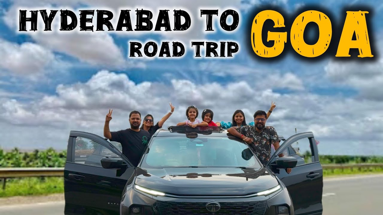 Hyderabad to Goa Road Trip | Scenic Routes, Adventure & Travel Tips! Ep. 1