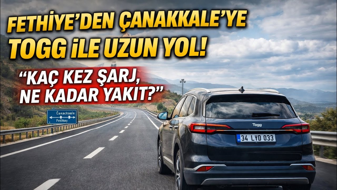 TOGG’la Uzun Yol Testi: Bir Depo Şarjla Kaç KM? | +Yolda Neler Oldu 😅