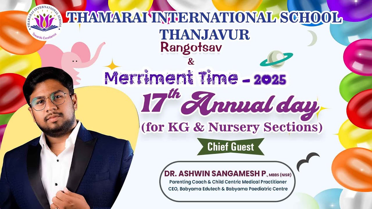 MERRIMENT TIME-2025 -17th ANNUAL DAY FOR KG & NURSERY SECTIONS