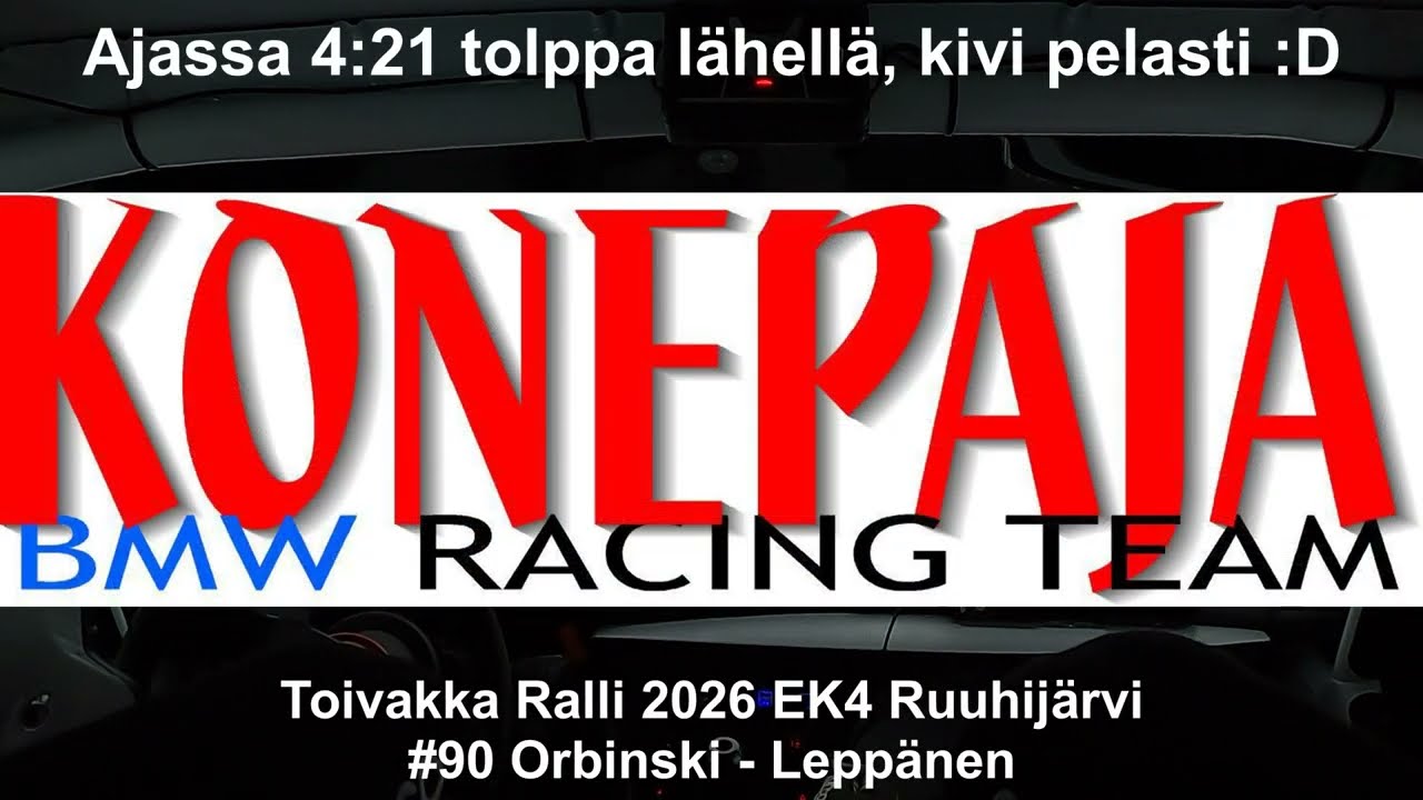 Toivakka Ralli 2026 EK4, Orbinski - Leppänen