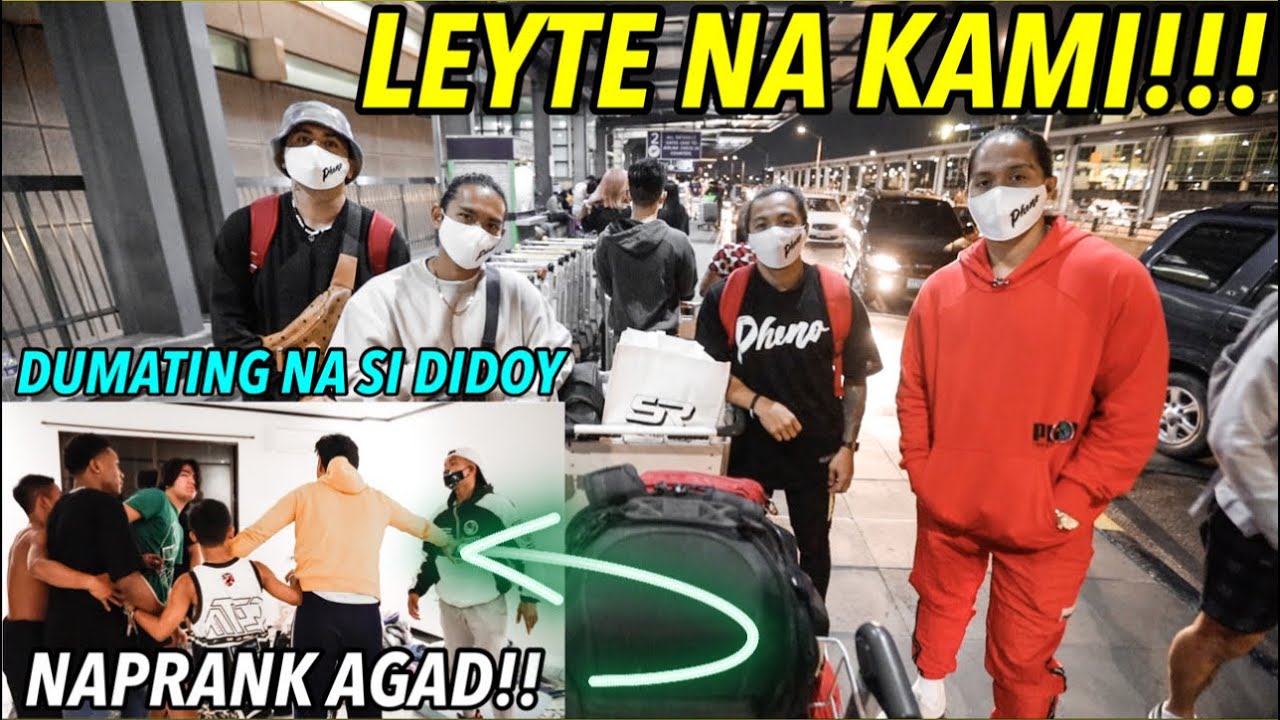 PUMUNTA NA KAMI NG LEYTE - DUMATING NA SI DIDOY - NADALE AGAD NG PRANK NILA POYPOY | S.2. vlog 358