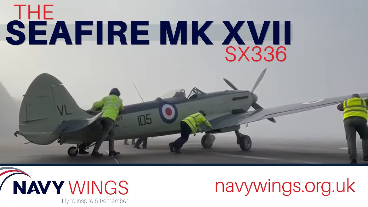 The Seafire MK XV11 SX336
