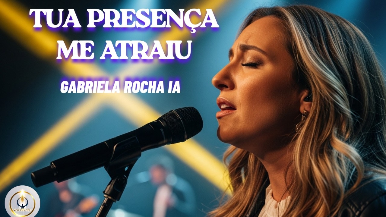 TUA PRESENÇA ME ATRAIU GABRIELA ROCHA IA AO VIVO O CÉU INVADIU O PALCO EM ADORAÇÃO