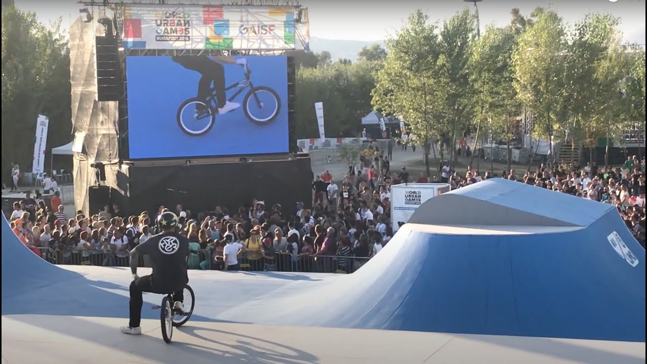 BRANDON LOUPOS - 1ST PLACE RUN - WUG World Urban Games BMX PARK