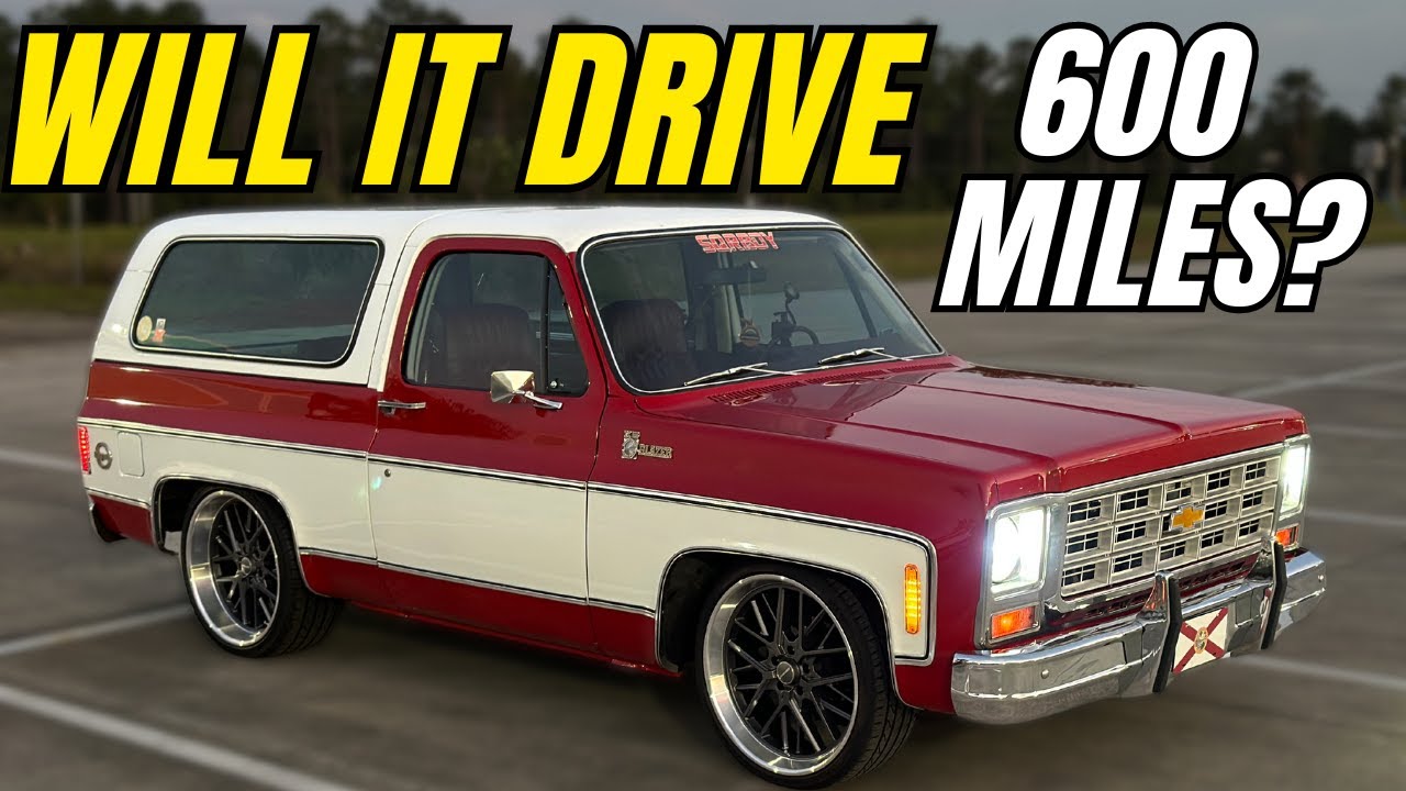 Road Tripping My 1979 K5 Blazer... Of Course I Broke Down