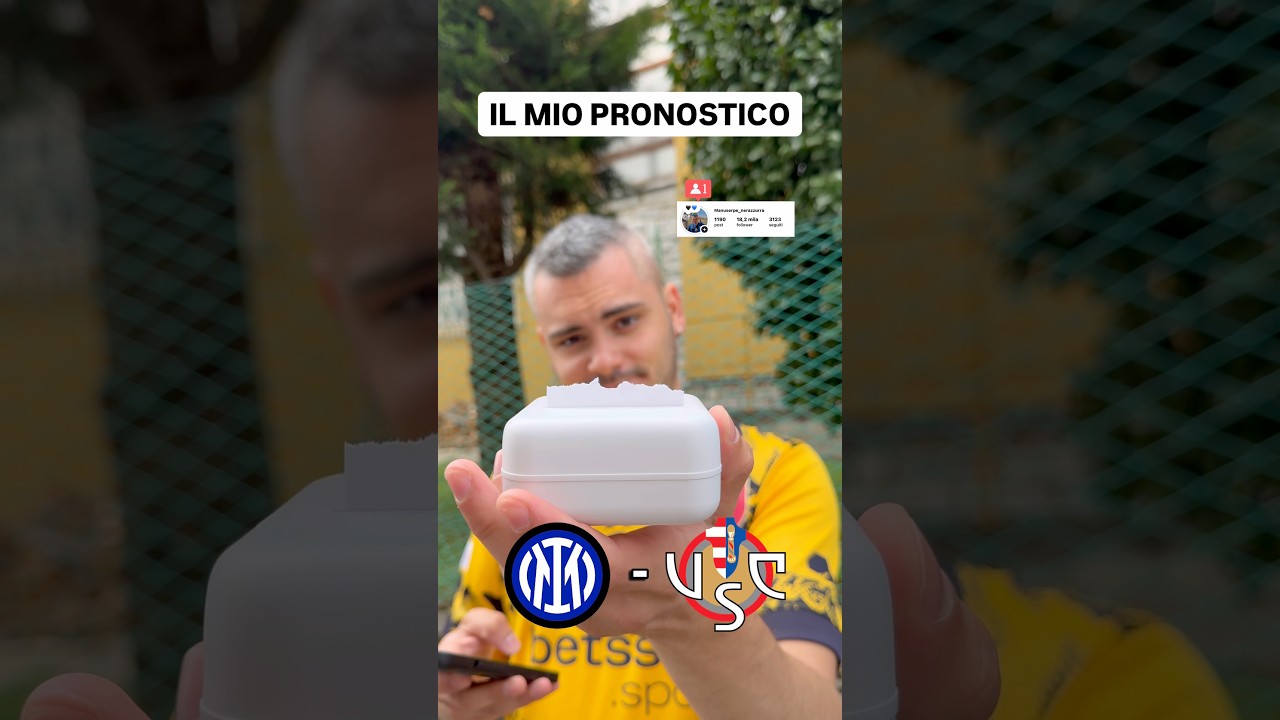 IL MIO PRONOSTICO🖤💙 #interisti #calcio #nerazzurri #seriea #inter #sansiro #cremonese #milano