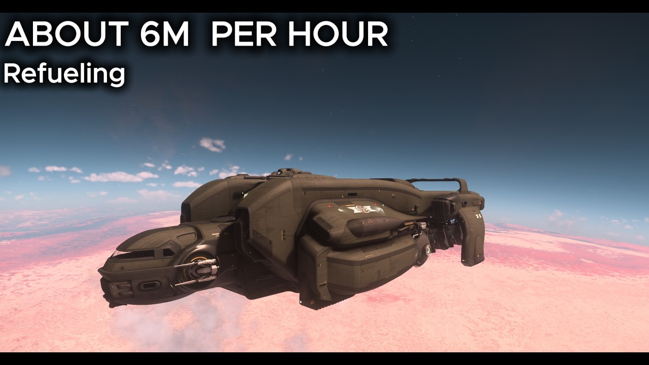 Refueling Goes Crazy! 4.8 Star Citizen Easy Money.
