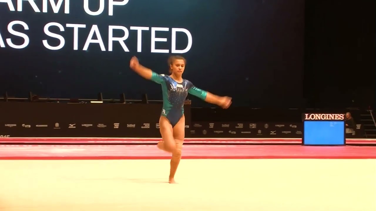 Diana Bulimar (ROU) 2015 Worlds PT FX
