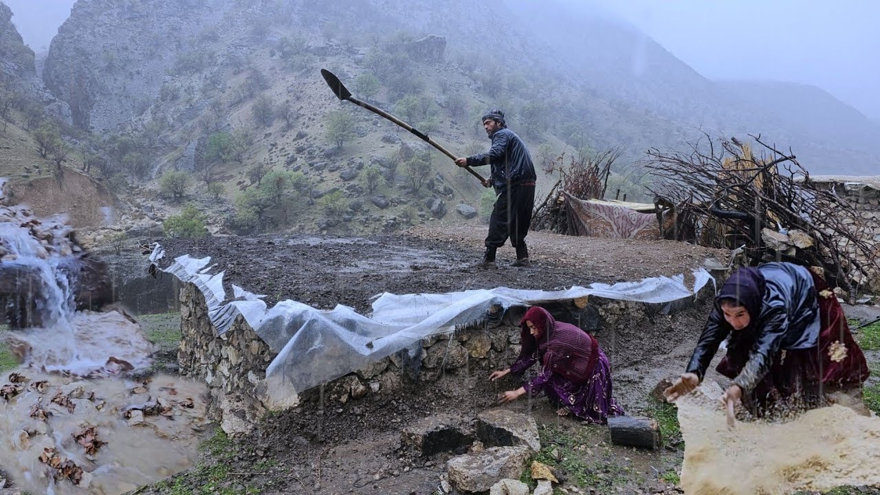 &ldquo;This Wasn&rsquo;t Just Rain&hellip; It Was a Terrifying Day in Nomadic Life 🌧️🔥&rdquo;