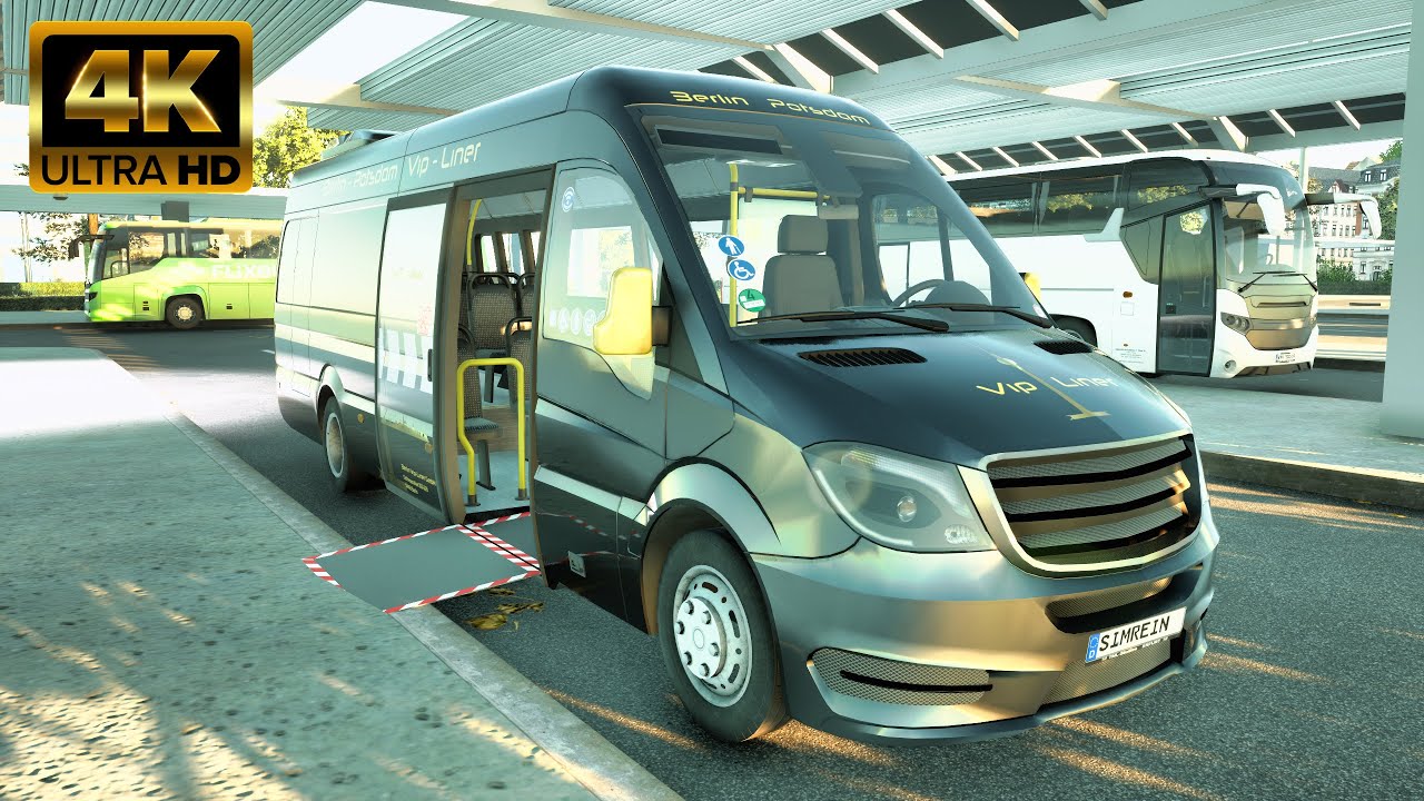 Fernbus Simulator | Mercedes-Benz SPRINTER  | 4K Ultra HD |  GAMEPLAY !