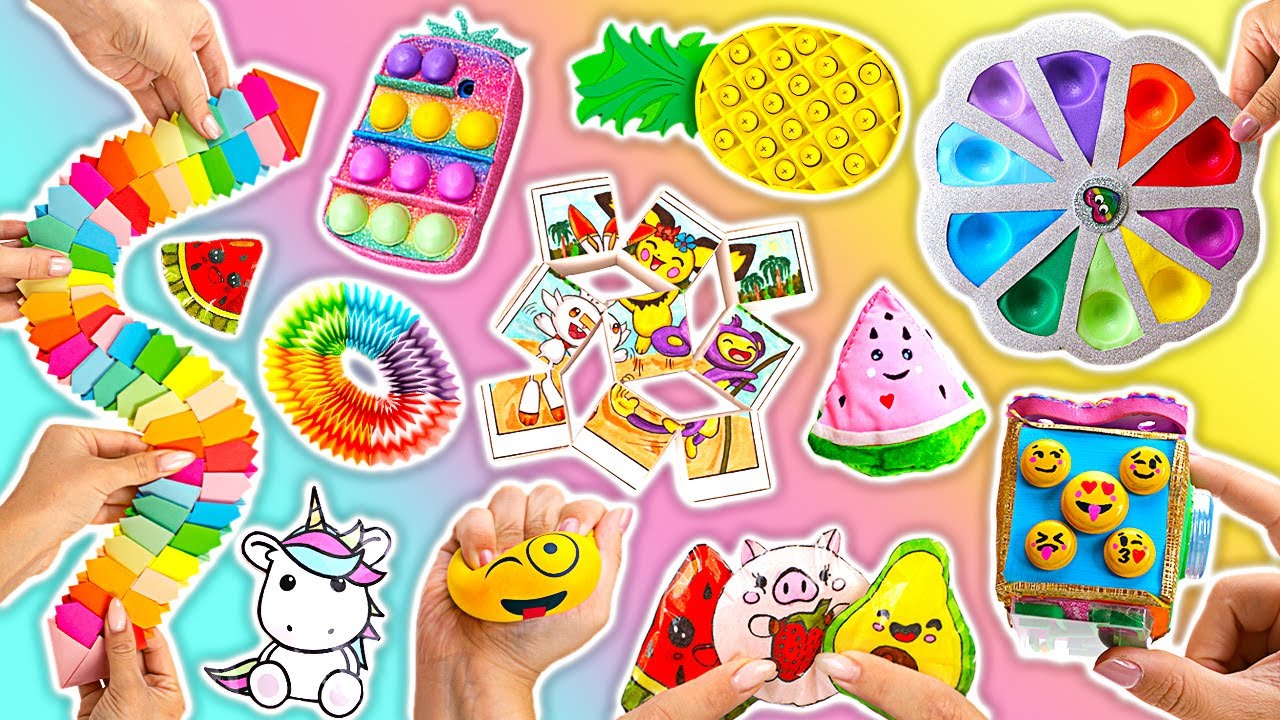 Realizăm 9 jucării senzoriale populare | DIY SIMPLU!
