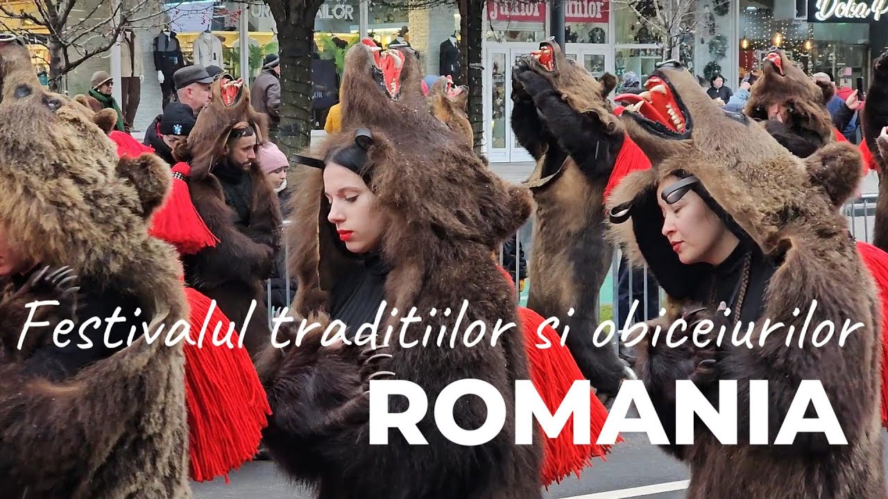 Alaiul Datinilor și Obiceiurilor de Iarnă, la Bacau, Romania