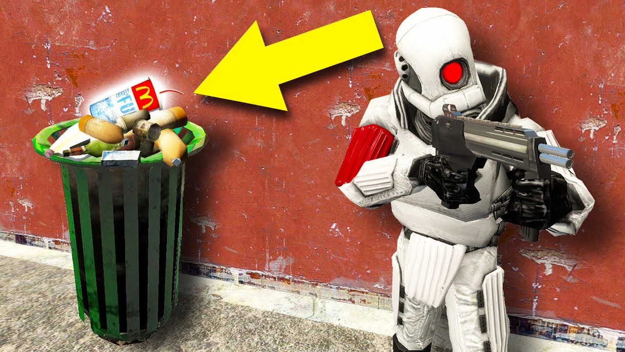 WHAT A RUBBISH HIDING SPOT! - Gmod Prop Hunt