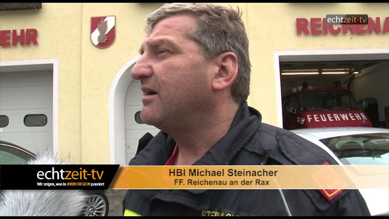 (Bez. NK) 16.5.2014 Hochwasser in Payerbach und Reichenau Aktueller Lagebericht!