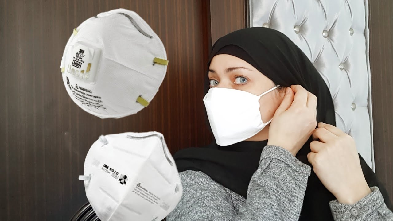 إعملى الكمامة فى البيت من المناديل / How to make mask at home by tissues paper